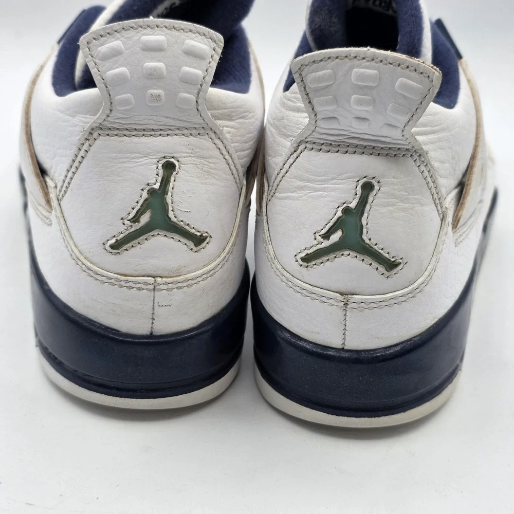 Jordan Air Jordan 4 Retro‎ Shoes Youth Size 6.5Y Legend Blue Leather Retro Vtg
